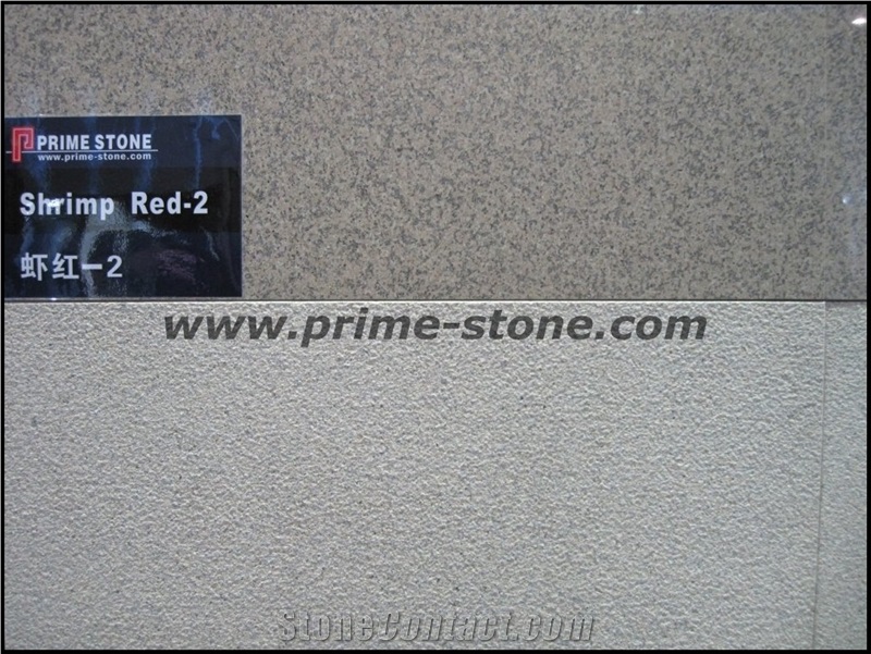 Shrimp Red Granite Tiles, Shrimp Red Granite Slabs, G681 Granite Tile, G681 Granite Slabs, China Granite Tiles, Chinese Granite G681