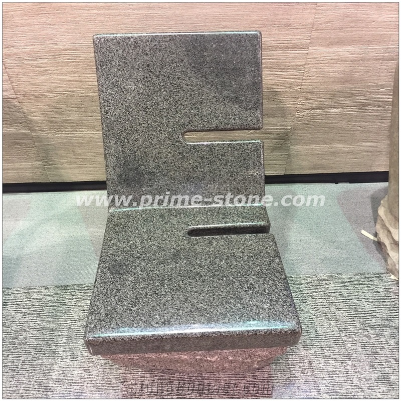 Yes Shape Stone Bench, Special Stone Chair, Stone Bench for Villa, Natural Stone Bench Chair