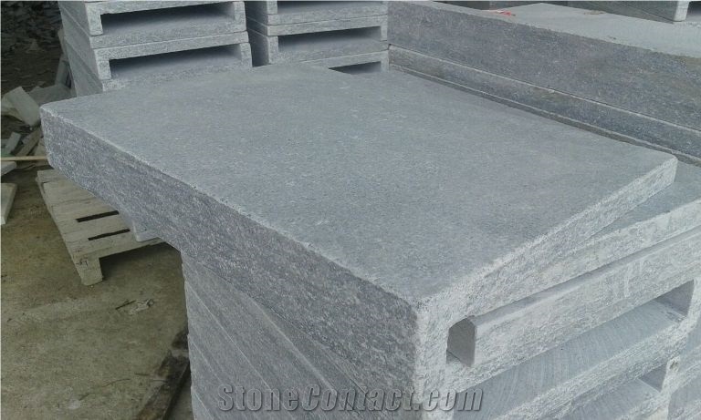 Silver Grey Marble Vietnam Paving Stone