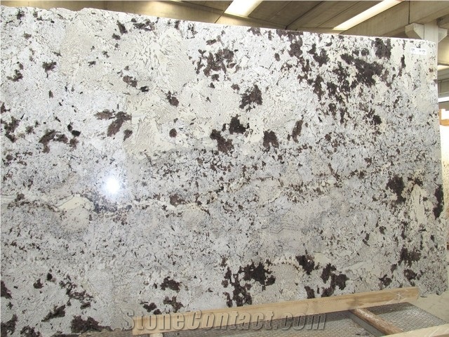 India Alaska White Granite Slab