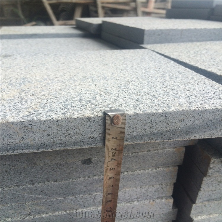 Chinese G654 Granite Dark Grey Natural Spilt,Flamed,Sawn Cut Paving Stone, Cube Interior Building Stone
