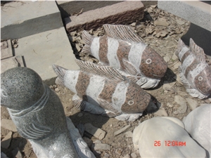 Granite Stone Carvings, Garden Stone Carvings and Animals