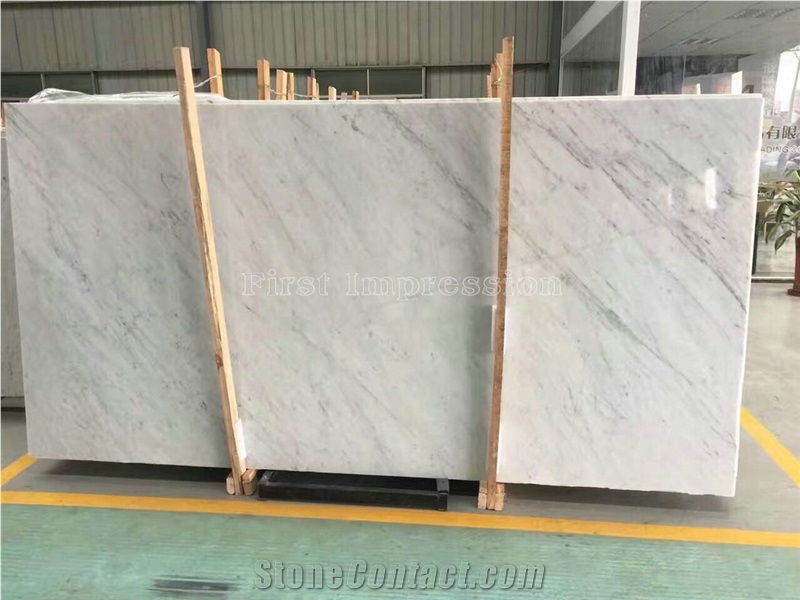 Best Price & High Quality Italy Bianco Carrara Marble Tile & Slab/Blanc De Carrare/Hot Sale Branco Carrara/Carrara Bianca/Bianco Carrara White Marble Big Slabs/Marble Wall & Floor Covering Tiles
