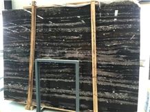 Cheap and Popular China Silver Dragon Black Marble/Polished Big Slabs/Tiles for Wall and Floor Covering/Skirting/Natural Building Stone with White Lines/Quarry Owner Manufacturers/High Quality Marble
