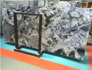 Green Marble Tiles & Slabs/Ice Connect Marble/White Beauty/Ice Green/China Green Marble/Green Marble Slabs& Tiles/Ice Connect Marble for Floor & Wall Covering