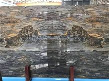 High Quality&Best Price Andes Mountains Landscape Marble Big Slab for Tv Wall/Bookmatching Marble Panels/Hot Sale Luxury Marble Slabs and Tiles/Bookmatching Stone Tiles/New Polished Brown Marble Slab
