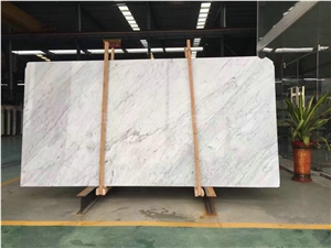 Italy Popular Bianco Carrara Marble Tile & Slab/Blanc De Carrare/Hot Sale Branco Carrara/Bianco Carrara White Marble Big Slabs/Best Price & High Quality Marble Wall & Floor Covering Tiles
