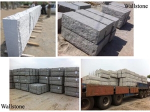 China Natural Gray Color Granite G341driveway Road Curbstones Cheap Kerbstones,Landscaping Stone High Quality Granite Kerbstone Road Pavement