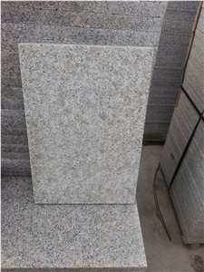 China Origin G383 Gray Granite Sesame Flower Granite Cheap Price Flamed Granite Floor Paving Tiles Stairs Anti Slip Flamed Surface Uniform Color Opus Pattern Cut-To-Size Floor Covering Tiles