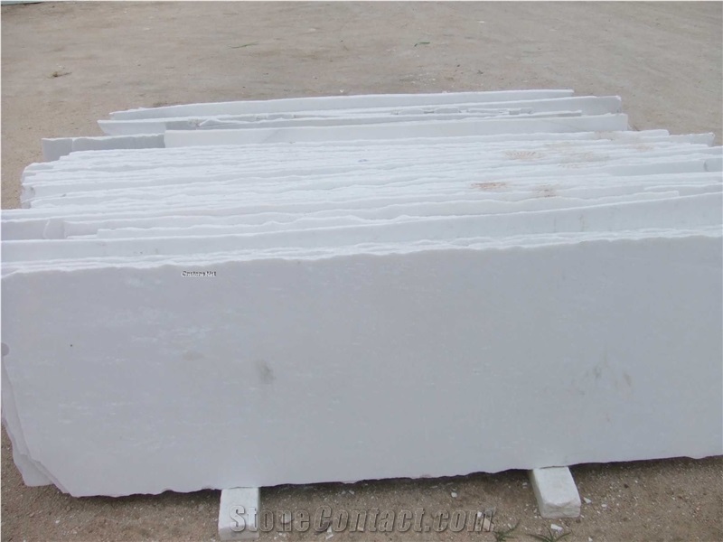 China Pure White Marble Uniform Color No Veins Polished Surface Tiles Slabs Floor Wall Covering Indoor Out Door Decoration Cut-To-Size Calibrated Natural Tiles
