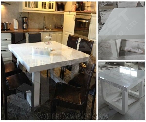 Buy Solid Surface Countertops Online Manmade Stone Dining Tables