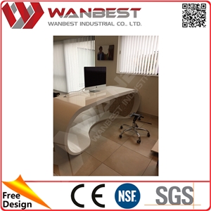 Commercial Desks Luxury Furniture Manmade Stone Google Type Office Table