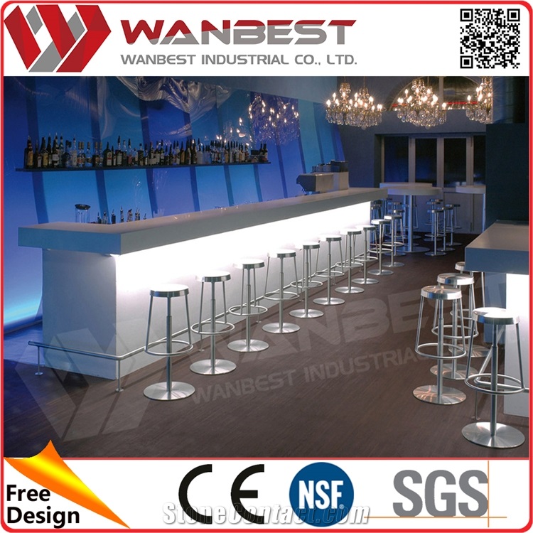 Elegant White Marble Top Bar Table and Stools with Stools Solid Surface Pub Tables and Bar Stools