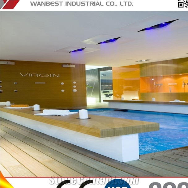 Long Design Pub Table Swimming Pool Bar Artificial Stone Long Design Pub Table Swimming Pool Bar