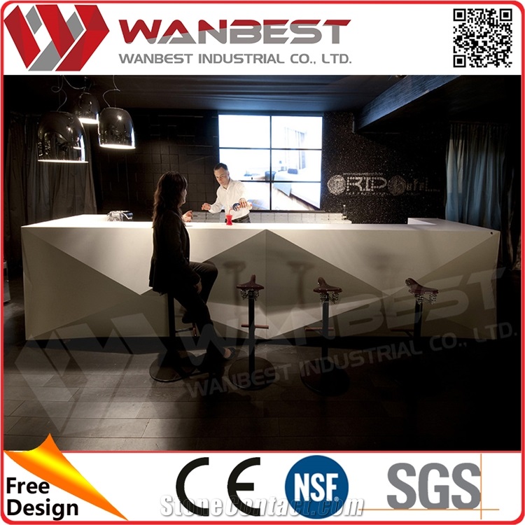 Small Pub Tables and Chairs Bar Table with Wheels Led Ligth Stone Desk