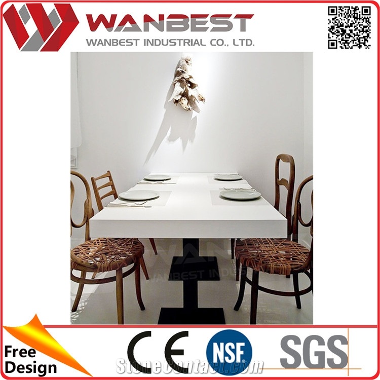 Switherland Dining Room Furniture U Shape Base Stone Dining Tables