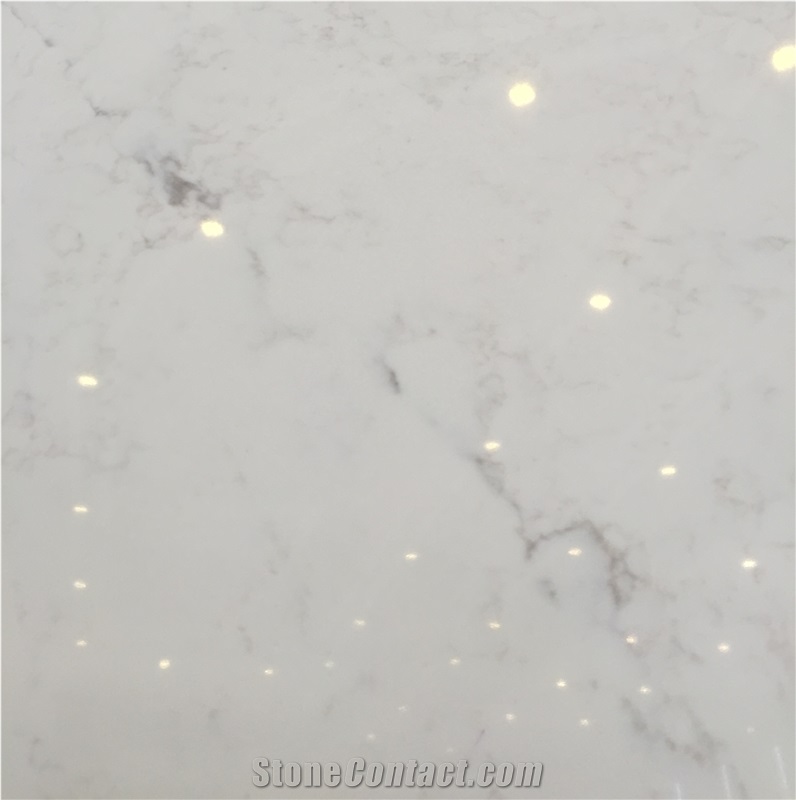 Artificial Quartz Stone Bs3103 Quartz Stone Solid Surfaces Polished Slabs & Tiles Engineered Stone for Hotel Kitchen Bathroom Counter Top Walling Panel Environmental Building Material