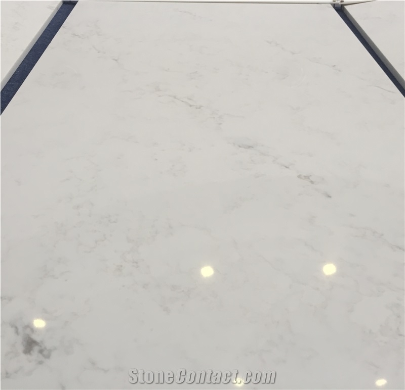 Artificial Quartz Stone Bs3103 Quartz Stone Solid Surfaces Polished Slabs & Tiles Engineered Stone for Hotel Kitchen Bathroom Counter Top Walling Panel Environmental Building Material