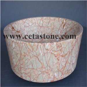 Agate Red Marble Sink&Red Marble Wash Basins&Rectangle Sinks