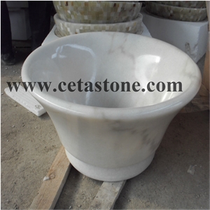 Guangxi White Sink&Marble Basin&Kitchen Sinks&Bathroom Sinks&Wash Basins
