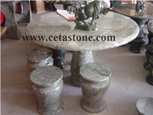 Stone Table Sets&Garden Table Chair&Outdoor Table and Chair