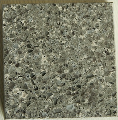 、、Solid Surface Nano Polishing Big Quartz Stone Kitchen Bar Top Worktops