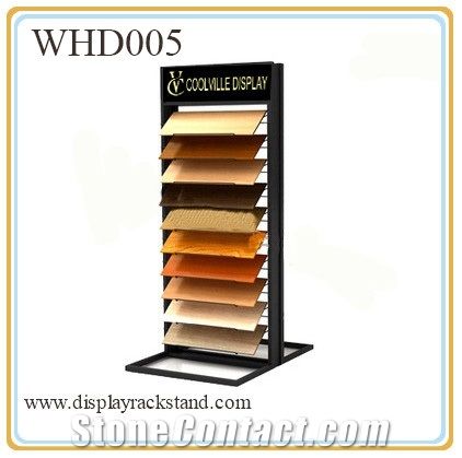 Waterfall Hardwood Display Building Rack For Exhibition