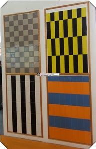 Colored Ceramci Tile,Subway Tile,Small Size Ceramic Wall Tile,Water-Proof Wall Tile