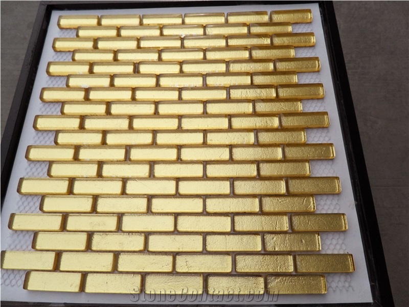 New Gold Mosaic Tile,China Mosaic Tile,Swimming Pool Tile