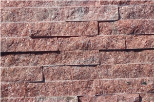 Gc-110,Red Quartzite,Natural Stone,Wall Cladding,Stone Veneer,Split Face,Culture Stone
