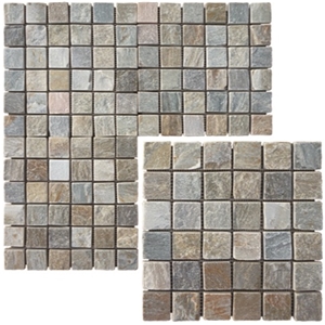Mosaic,Natural Stone Floor Mosaic,Slate Wall Stone Veneer,Cladding