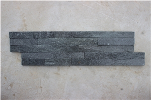 On Sale China Black Quartzite Culture Stone/Veneer/Wall Cladding Gc-101 Z Type