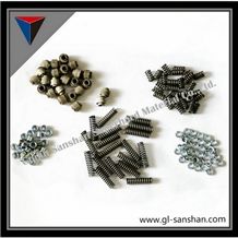 11.5mm Diamond Wires Beads for Cutting Granite and Marbles, Dry Cutting Beads and Water Cutting Beads