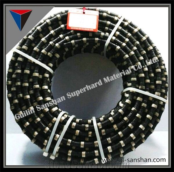 11.6mmmarble Blocking and Squaring Diamond Cables,Stone Cutting,11mm Marbles Cutting Tools,Diamond Tools
