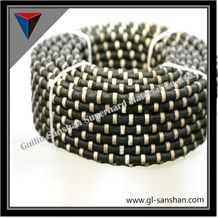2017chinese Wire Saw, High Efficient Rubber Wire Saw Cables, Stone Mining Tools, Granite Cutting Wire with Diamond Beads, Marble Cutter Rope, Hot Sale Stone Materials, High Speed Cutting Tools