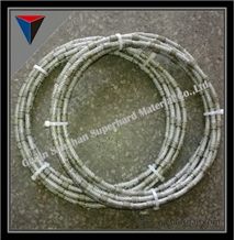 7.3mm,8.3mm,9mm China Diamond Wire Saw Factory Wires,Slab Plastic Wires for Cutting Granite
