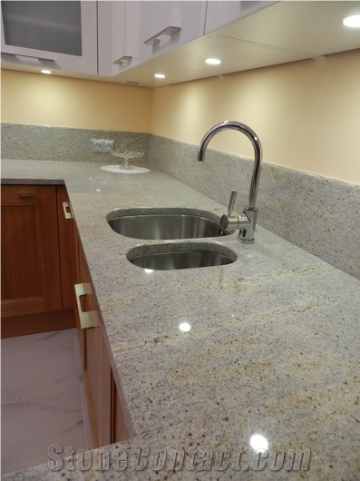 Imperial White Granite Kitchen Countertop
