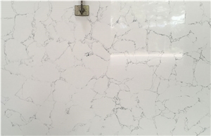 Carrrara, White Carrara Quartz Stone,Quart Surface, Kitchen Countertop