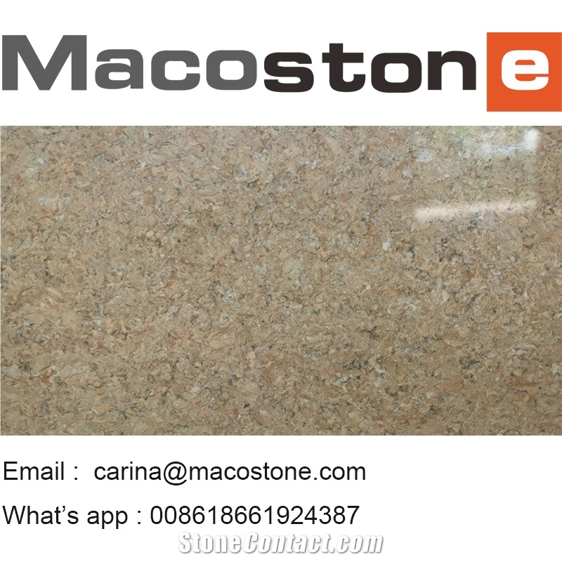 Popular Marble Look Design Slab, Grey Quartz Stone Tiles