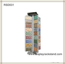 Granite Wing Racks Slate Fixture Display Metal Flooring Racks Custom Display Artificial Stone Rack Marble Wing Displays Sample Board Stone Spinning Display Wire Stand Racks Quartz Displays