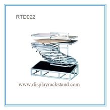 Stone Marble Granite Limestone Ceramic Rotating Tiles Stands Displays Showroom Display Racks Glass Tile Displays