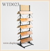 Stone Tiles Display Rack Waterfall Stands Displays Loose Mosaic Tiles Displays Showroom Display Racks Glass Tile Displays Floor Tile Display Racks Stands for Tiles