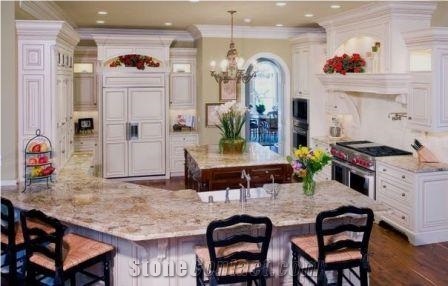 Colonial Gold Granite Kitchen Top