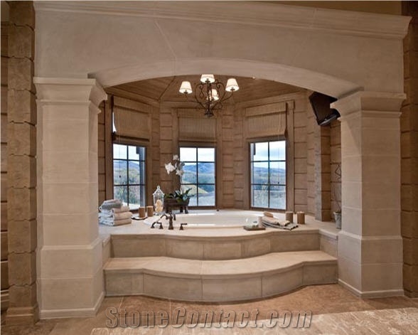 Tweed Sandstone Bath Design