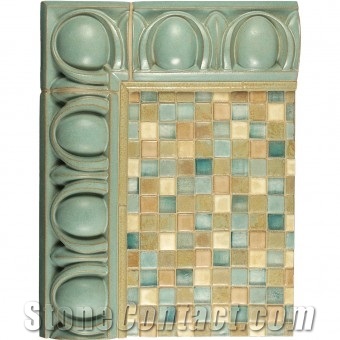 Ceramic Tiles, Glass Mosaic Tiles, Unique, Handmade Tiles