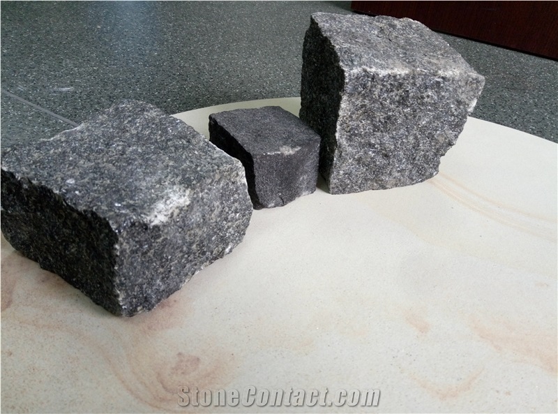 Black Basalt Cobbles from Ukraine