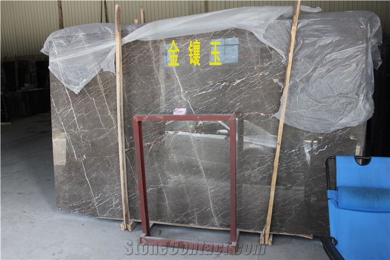 Laurent Brown Marble,China St. Laurent Marble,China St. Laurent Brown Marble,China Laurent Brown Marble,Chinese Golden Brown Marble,Chocolate Brown Marble,Port Saint Laurent,Noir Port Laurent