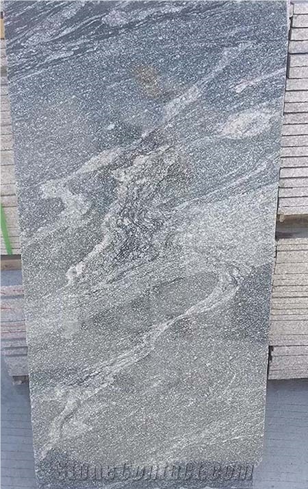 Shanshui Grey Granite,Landscape Grey Granite,Mountain Grey,Landscape Rock, China Grey Granite Tiles, Flamed, Bush Hammered, Chiseled, Kerb, Kerbstones, Curbs, Curbstone, Steps, Boulders, Side Stones,