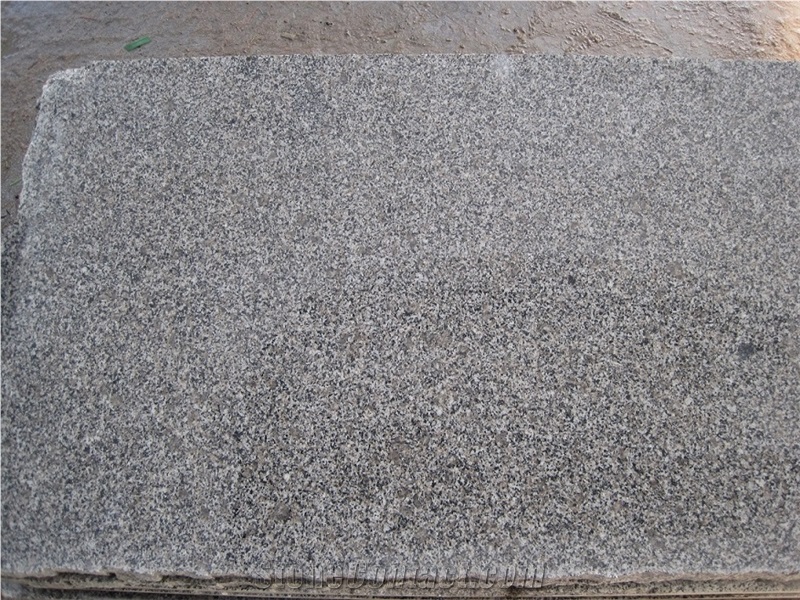 Wulian Grey Flower Granite,Gray Granite,G361 Granite,China Grey Granite Tiles, Flamed, Bush Hammered, Paving Stone, Courtyard, Driveway, Exterior Pattern, Stepping Stone, Pavers, Pavements,Blind Stone