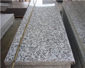 China Origin G439 Polished Slabs, Beta White Granite Stone,Gangsaw Polished Slab